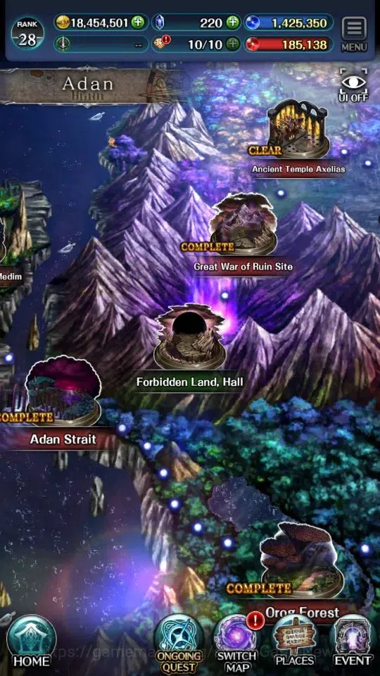 Last Cloudia Accounts Mid‑Game [GLOBAL] Collab (Lelouch, Oracle KA, Vargas, Vergil, Estelle) + (MAMegius, DLJudecca 12