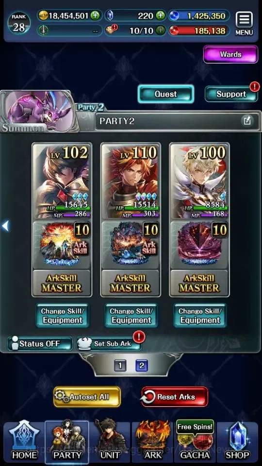 Last Cloudia Accounts Mid‑Game [GLOBAL] Collab (Lelouch, Oracle KA, Vargas, Vergil, Estelle) + (MAMegius, DLJudecca 7