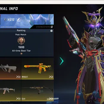 Blood Strike Accounts Others ASIA|Eternal Striker Zero - Odashadow|1 Ultra & 6 Legendary Gun|Check SS BS2615B