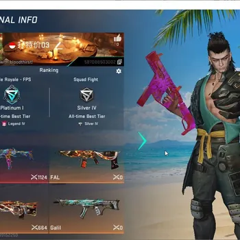 Blood Strike Accounts Others ASIA|1 ETERNAL: MP7-Tidesong|3 ULTRA GUN|2 ULTRA STRIKER|1 ULTRA LOOT CRATE|Check