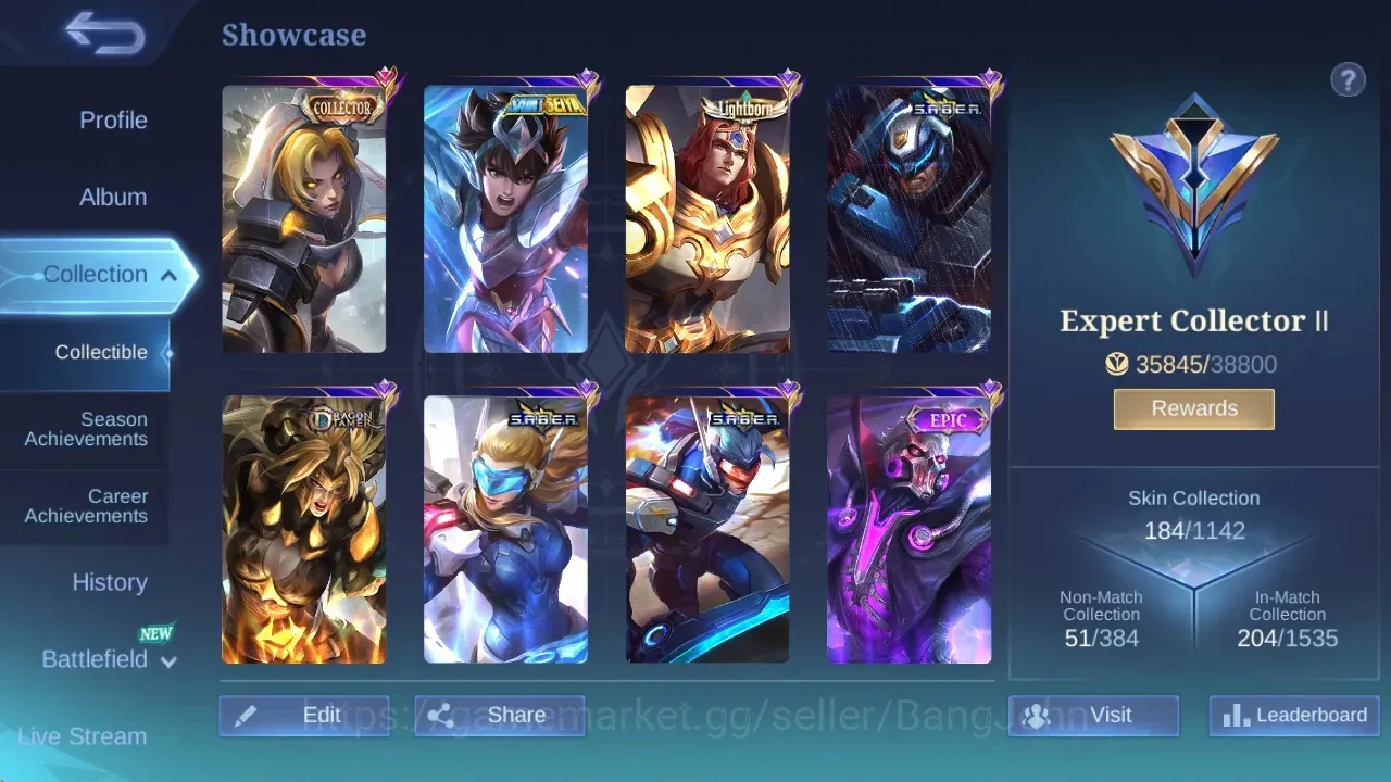 Mobile Legends: Bang Bang Accounts Others 1