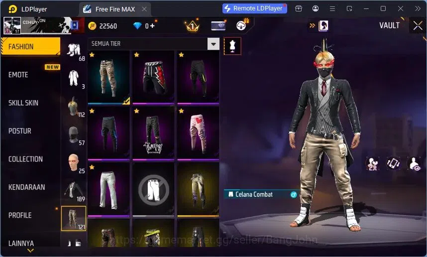 Free Fire Accounts Indonesia | Vault 189 | Evo M1014 Draco Lv5 | M188 image 15