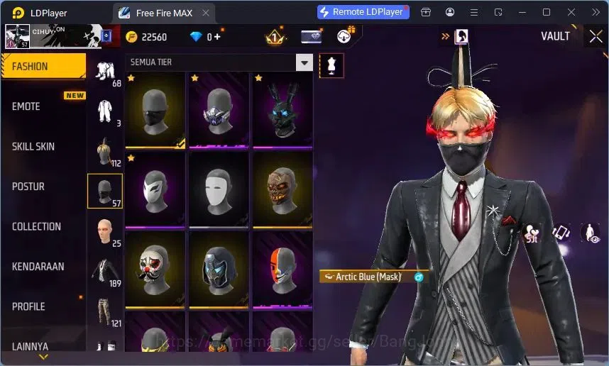 Free Fire Accounts Indonesia | Vault 189 | Evo M1014 Draco Lv5 | M188 image 18