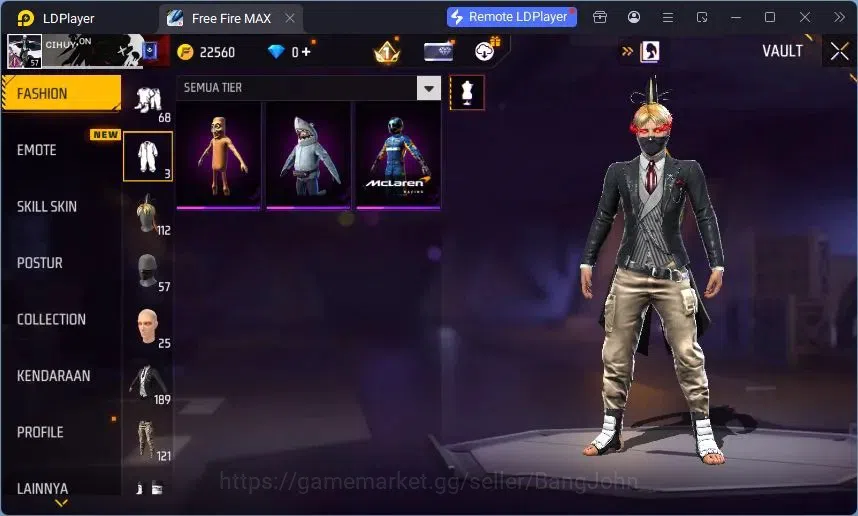 Free Fire Accounts Indonesia | Vault 189 | Evo M1014 Draco Lv5 | M188 image 20