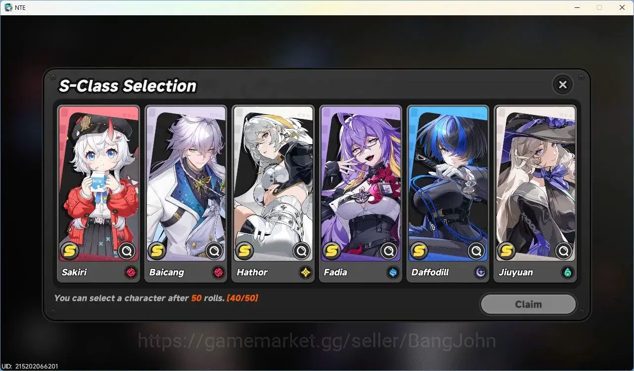 Neverness to Everness Accounts SEA | Starter Lv 3 | 1 SSR (Nanally)+ 6 SR + Glide image 10