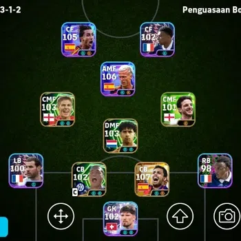 eFootball Accounts Legends & Iconic Players Mobile|PW 3161|Rodri BigT,Dani Olmo ShowT,Ferran Torres ShowT,Frank Rijkaard