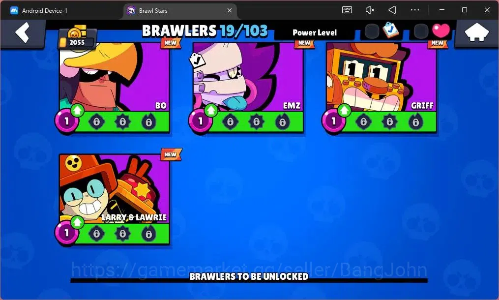 Brawl Stars Accounts Global |2055 Trophy|19 Brawler|2 Max Hypercharge ( image 8
