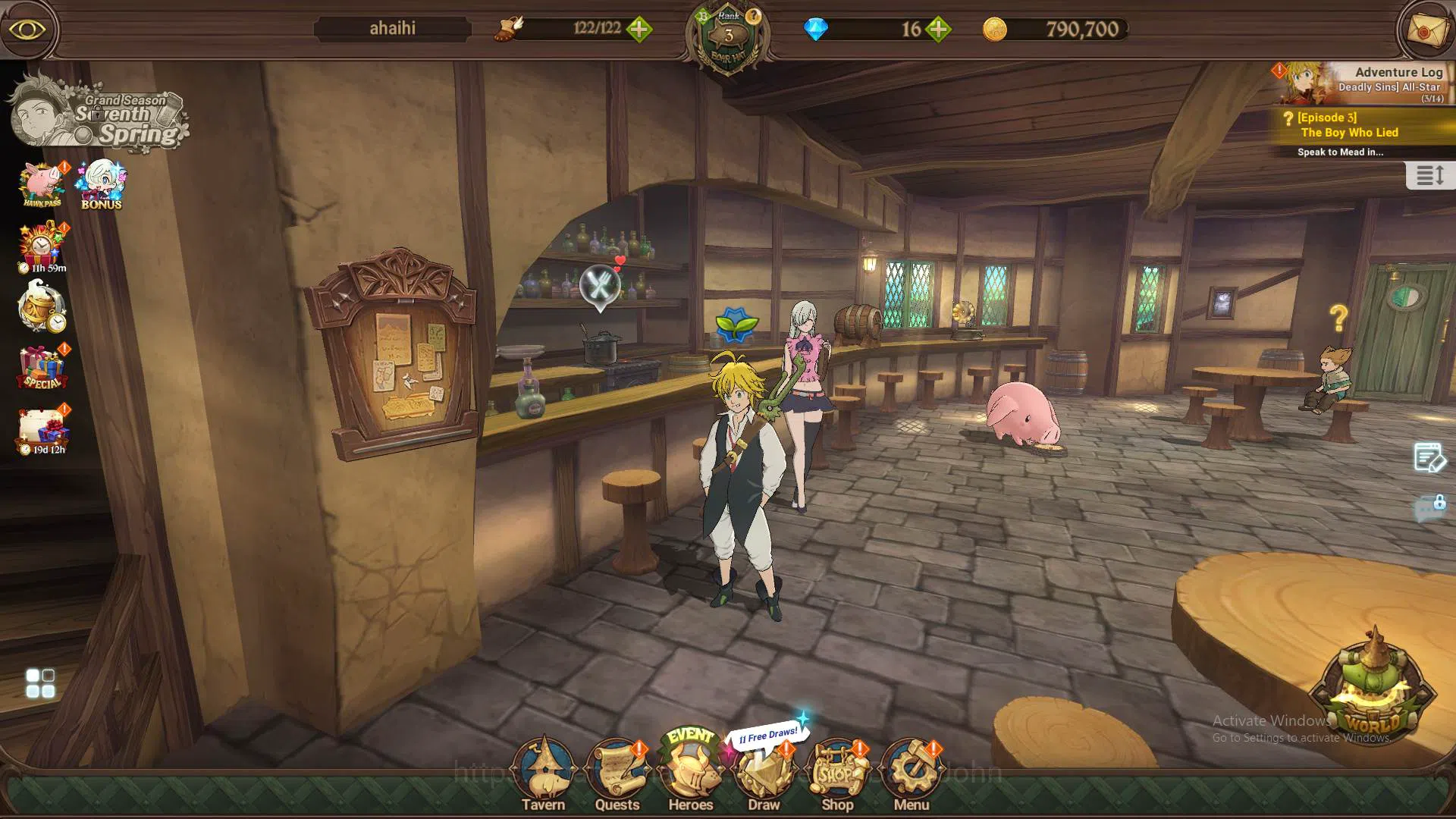 ASIA|446k CC|UR DK Meliiodas, Mernor, GoT Thor, Chaos Arthur,etc|Take mail|check SS|7DS288B The Seven Deadly Sins: Grand Cross Others ASIA|446k CC|UR DK Meliiodas, Mernor, GoT Thor, Ch image 1