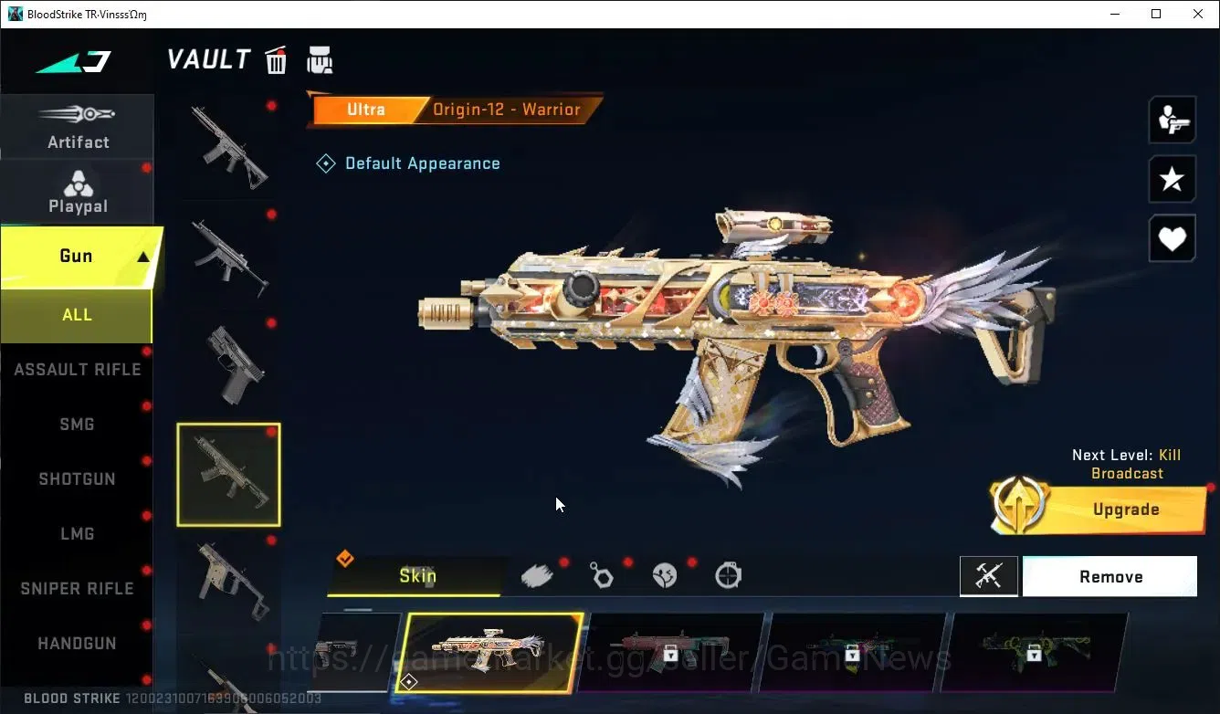 Blood Strike Accounts ASIA|ETERNAL DeAgle+MELEE DualBlades,Collab TR MCX image 13