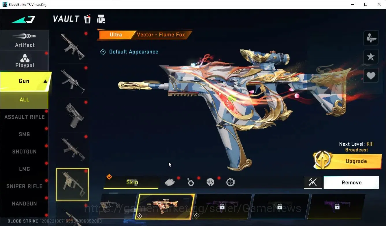 Blood Strike Accounts ASIA|ETERNAL DeAgle+MELEE DualBlades,Collab TR MCX image 14