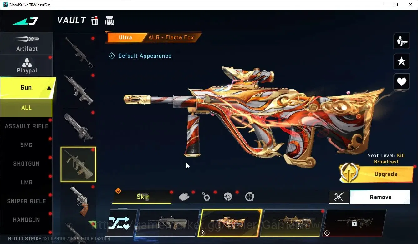 Blood Strike Accounts ASIA|ETERNAL DeAgle+MELEE DualBlades,Collab TR MCX image 18