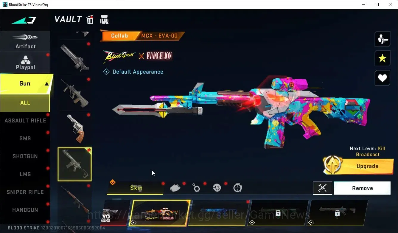 Blood Strike Accounts ASIA|ETERNAL DeAgle+MELEE DualBlades,Collab TR MCX image 19