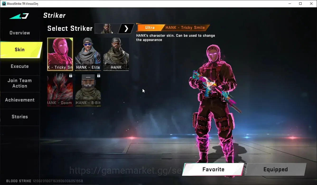 Blood Strike Accounts ASIA|ETERNAL DeAgle+MELEE DualBlades,Collab TR MCX image 6