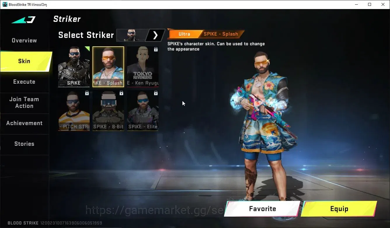 Blood Strike Accounts ASIA|ETERNAL DeAgle+MELEE DualBlades,Collab TR MCX image 7