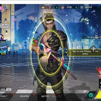 Blood Strike Collab Skin ASIA|ETERNAL DeAgle+MELEE DualBlades,Collab TR MCX image 1