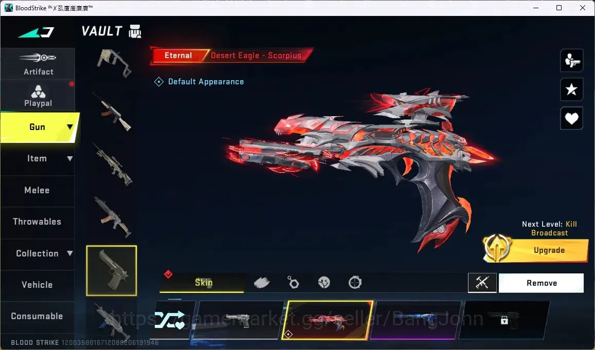 Blood Strike Accounts ASIA | 1 EVO|1 ETERNAL GUN|2 AOT|2 7DS|1 TR|5 ULTR image 5
