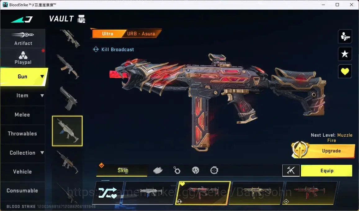 Blood Strike Accounts ASIA | 1 EVO|1 ETERNAL GUN|2 AOT|2 7DS|1 TR|5 ULTR image 6
