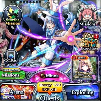 Grand Summoners Starter Global|Rank 45|Fresh Starter| 3 Ascend | RR Rimuru image 1