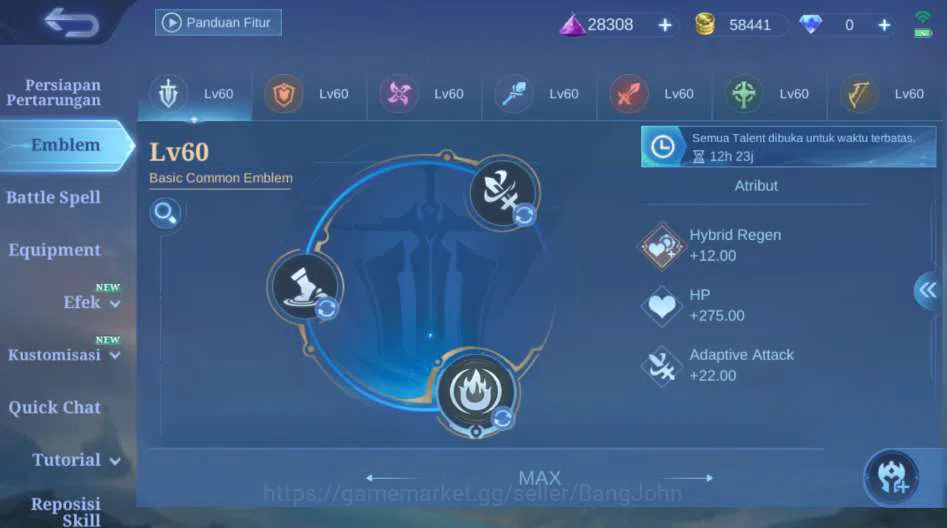Mobile Legends: Bang Bang Accounts Hero 121 Skin 232 | Naruto Suyou, Collector Yu Zho image 3