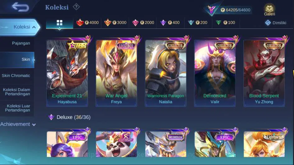 Mobile Legends: Bang Bang Accounts Hero 121 Skin 232 | Naruto Suyou, Collector Yu Zho image 9