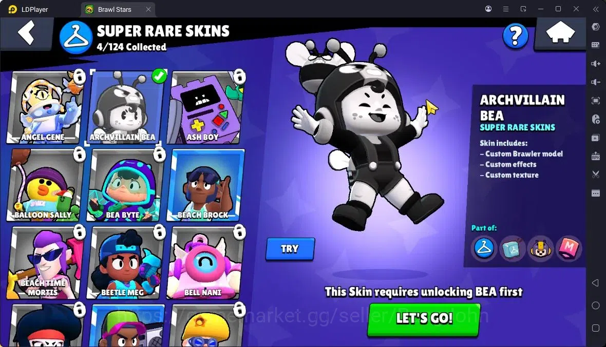 Brawl Stars Accounts Thropy 2517|23 Brawler|3 Max (HC-Amber,Edgar,Finx)|1 Legendary(Shelly),1 Mythic(Otis),3 Epic|314 6