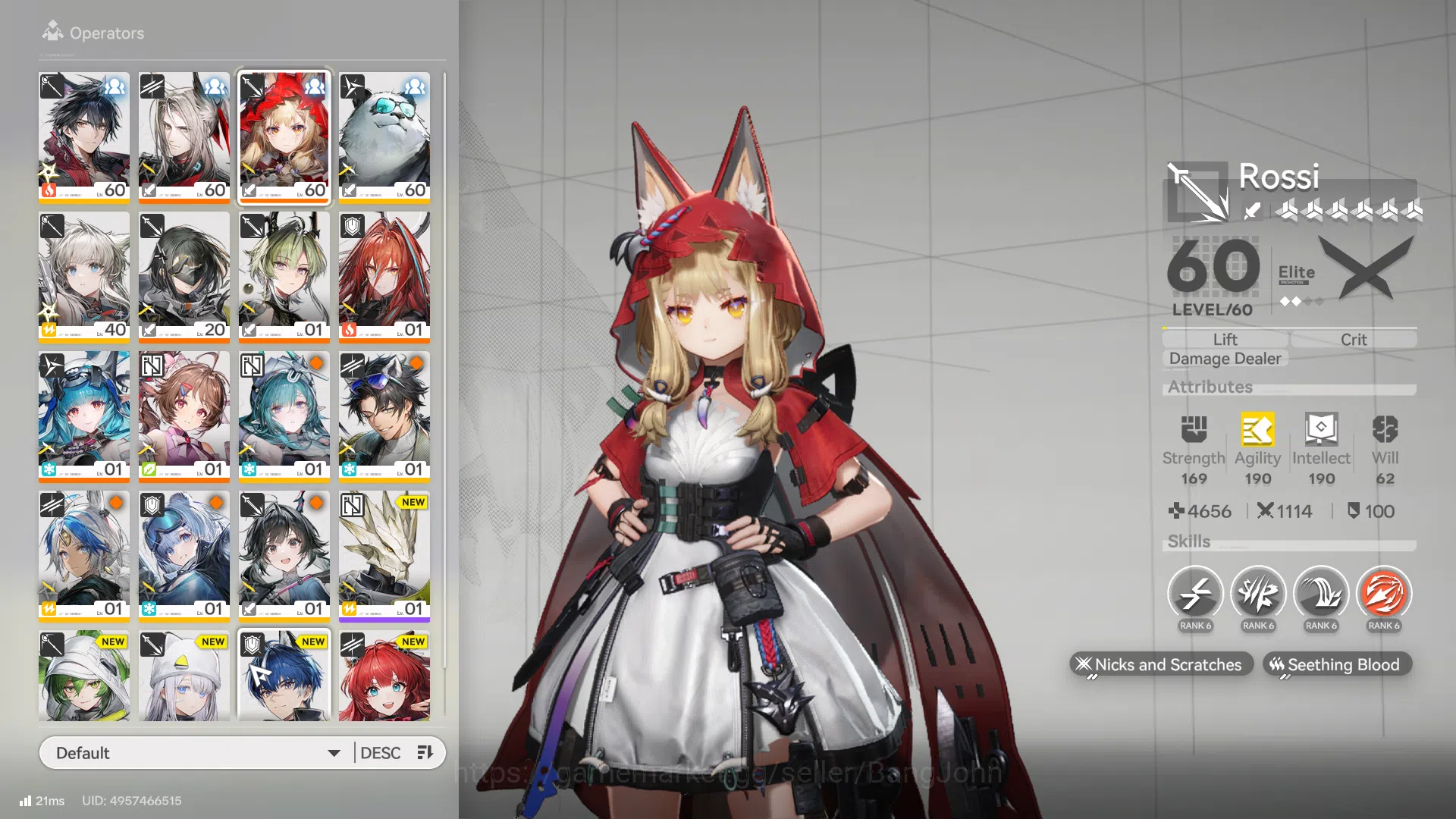 Arknights: Endfield Accounts ASIA | MidGame | 1limit+Sign |Rossi+Sign,Ember,Lif image 2