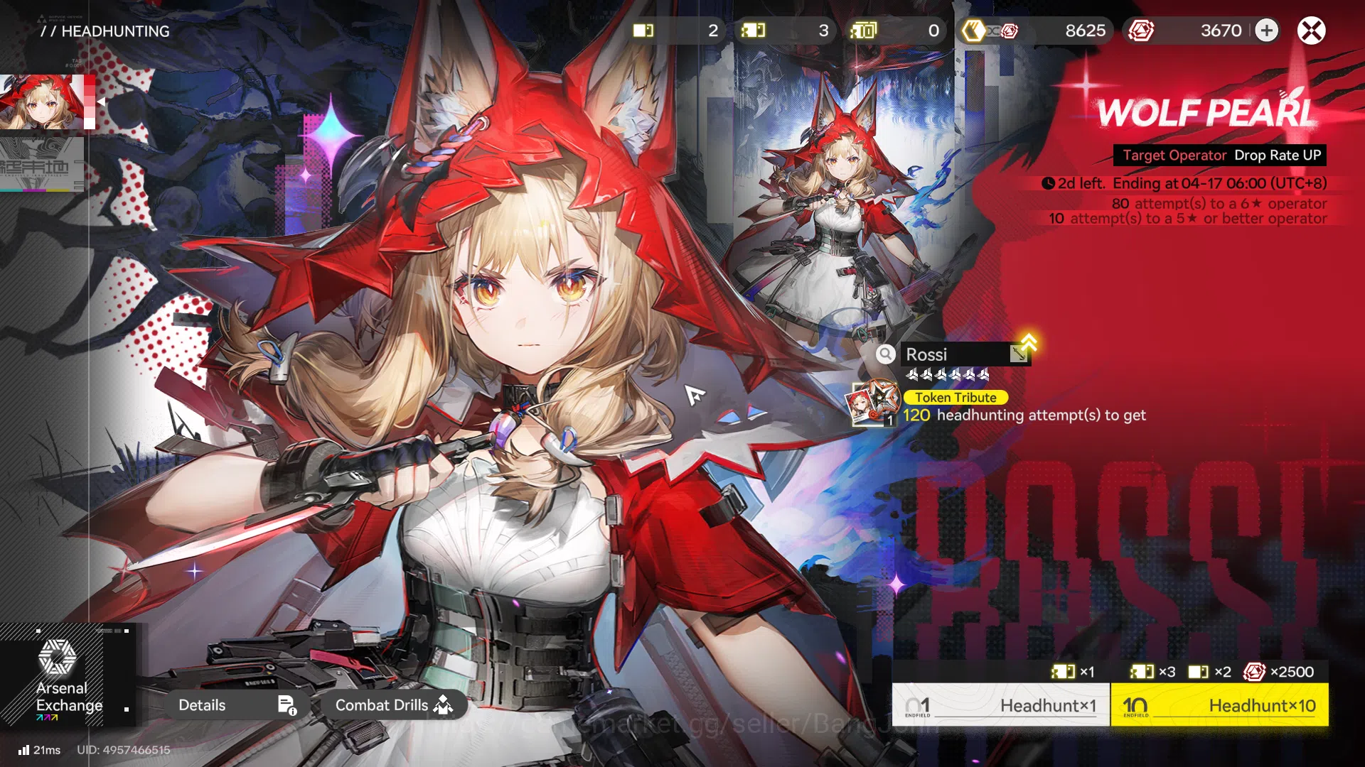 Arknights: Endfield Accounts ASIA | MidGame | 1limit+Sign |Rossi+Sign,Ember,Lif image 5