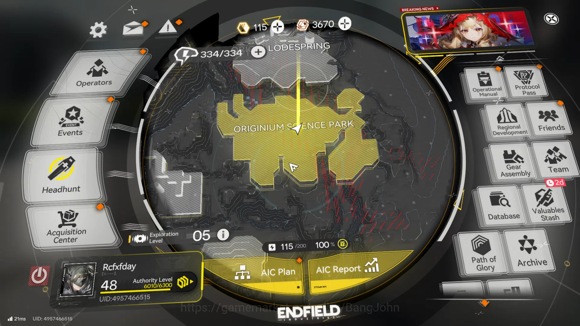 Arknights: Endfield Accounts ASIA | MidGame | 1limit+Sign |Rossi+Sign,Ember,Lif image 6