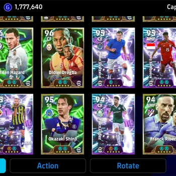 eFootball Accounts Legends & Iconic Players Mobile|PW 3211|Gianluigi Buffon BigT,Claude Makalele BigT,Bryan Robson