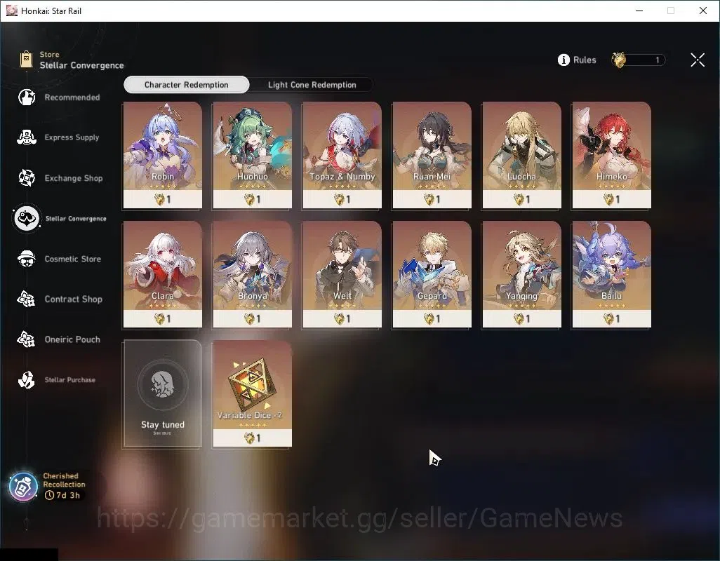 Honkai Star Rail Accounts Asia| TL 35|1 Golden Companion|4 Limited| Silver W image 15
