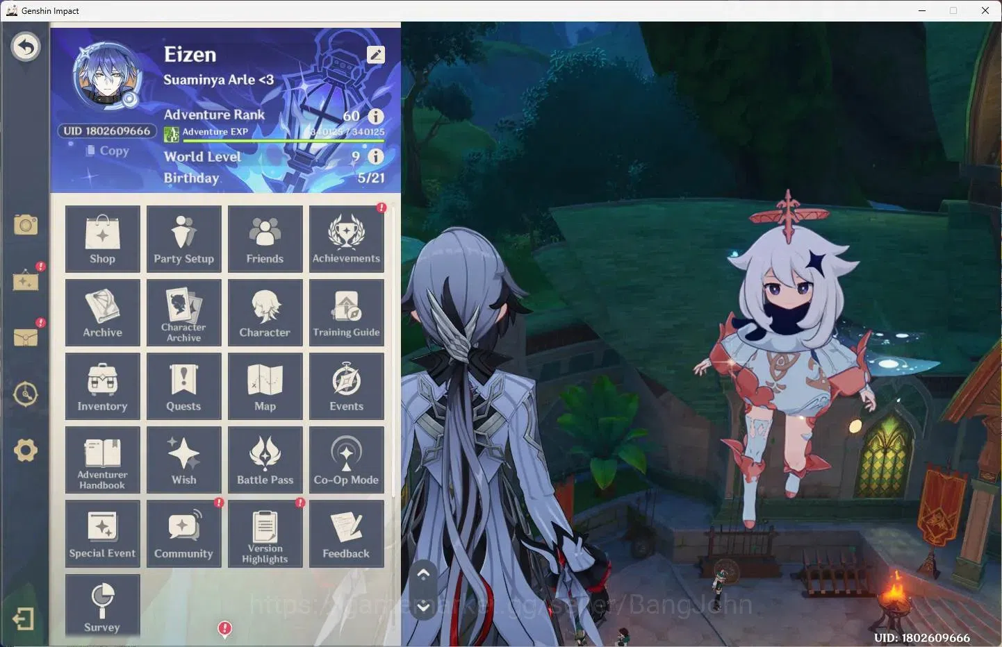 Genshin Impact Accounts ASIA | AR 60 | 12 Limit+6 Standar(Arlecchino,Xilon image 1