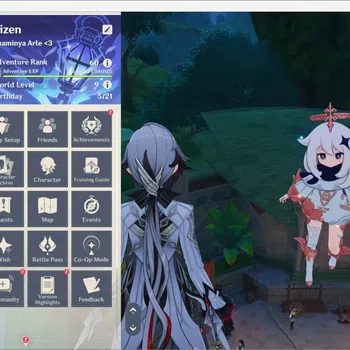 Genshin Impact Others ASIA | AR 60 | 12 Limit+6 Standar(Arlecchino,Xilon image 1