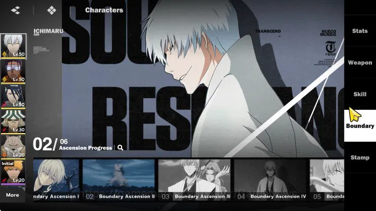 BLEACH: Soul Resonance Accounts Nuverse SEA Lv32|5 SSR[(Gin B2,Urahara+Sign,Byakuy image 7