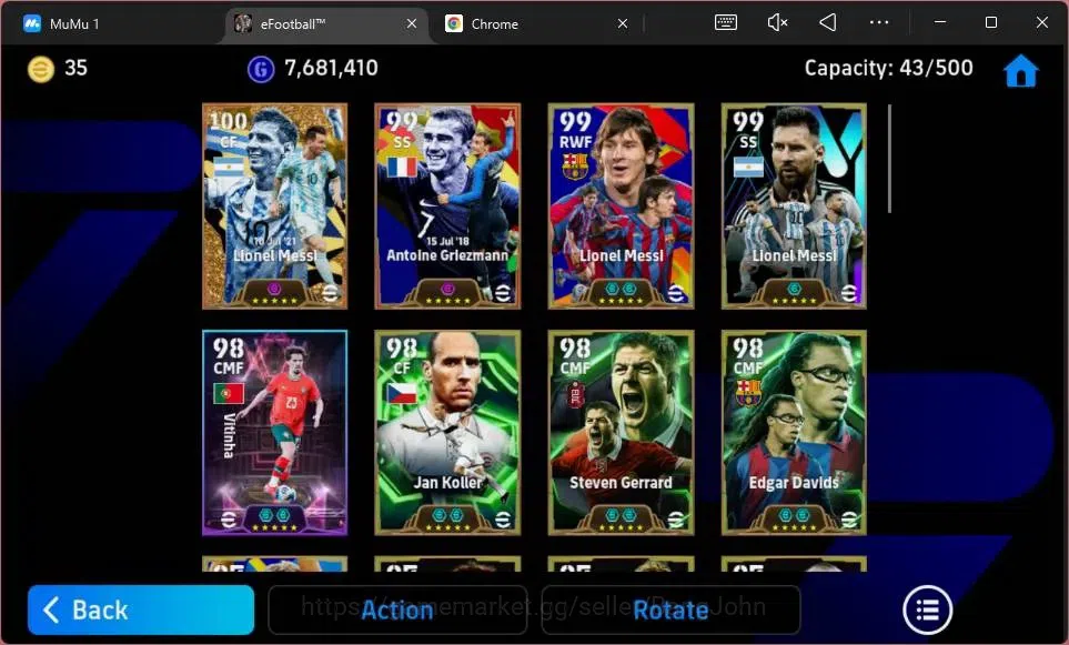 eFootball Accounts ANDROID|PW 3198|Epc Luis Suarez|Epc FabioCannavaro image 10