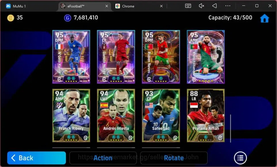 eFootball Accounts ANDROID|PW 3198|Epc Luis Suarez|Epc FabioCannavaro image 14