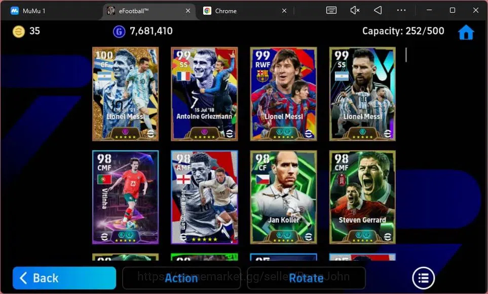 eFootball Accounts ANDROID|PW 3198|Epc Luis Suarez|Epc FabioCannavaro image 6