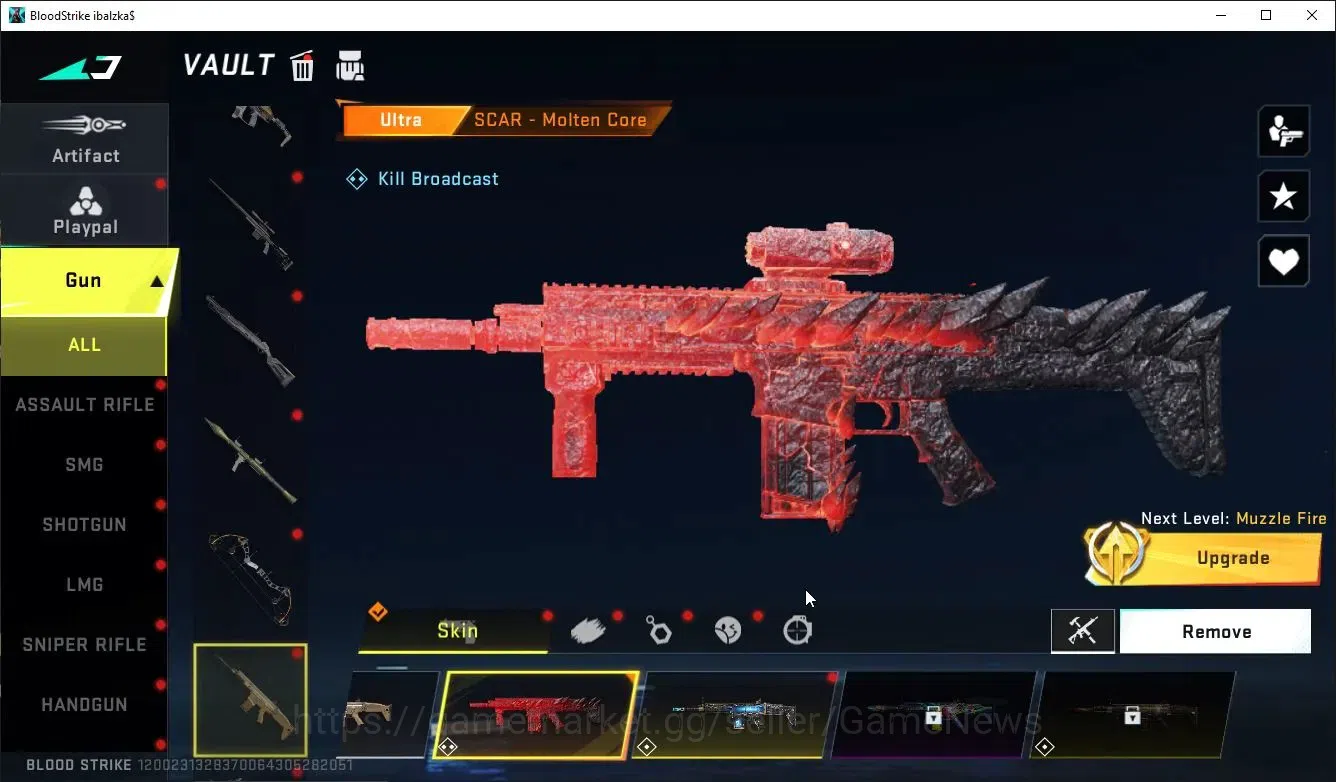 Blood Strike Accounts ASIA|ETERNAL QBZ95-Whisper+Collab 7DS Karl98,QBZ95 image 11