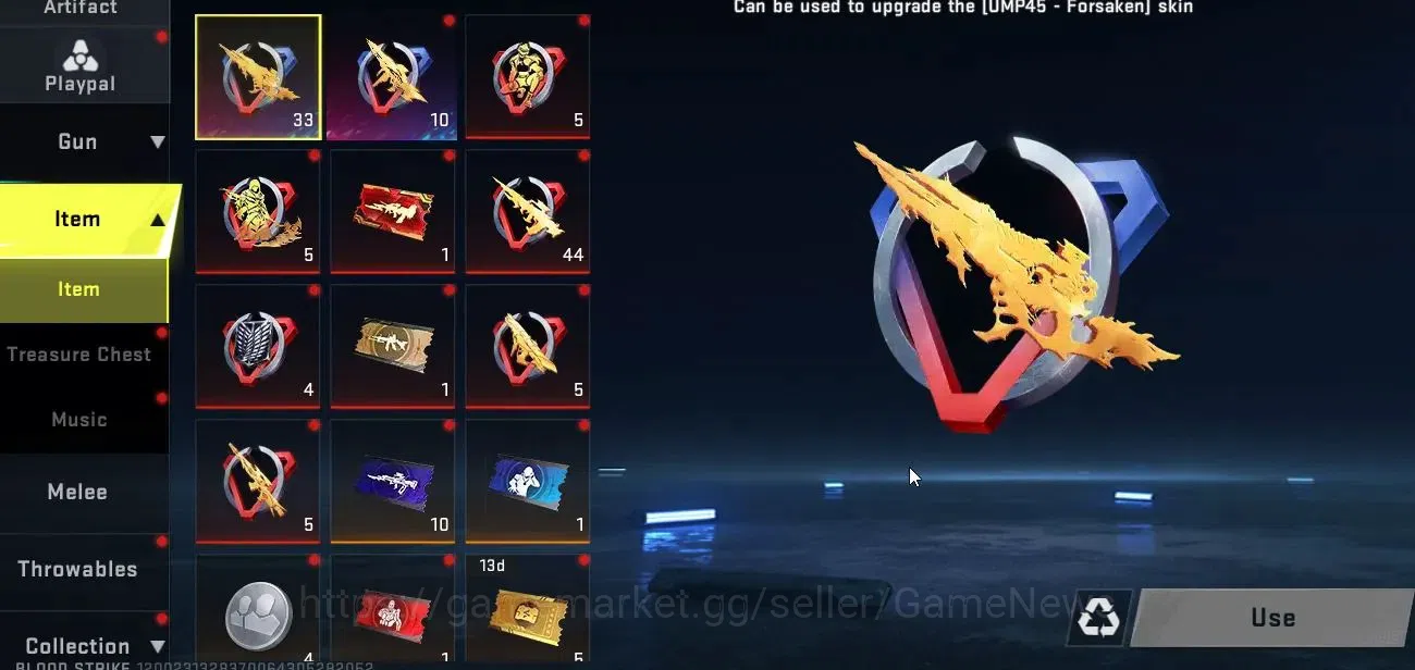 Blood Strike Accounts ASIA|ETERNAL QBZ95-Whisper+Collab 7DS Karl98,QBZ95 image 13