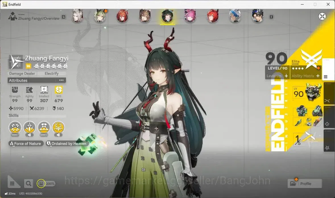 Arknights: Endfield Accounts ASIA | Lv 60|4Limit+4 Sign(Gilberta,Z.Fangyi,Yvonn image 6