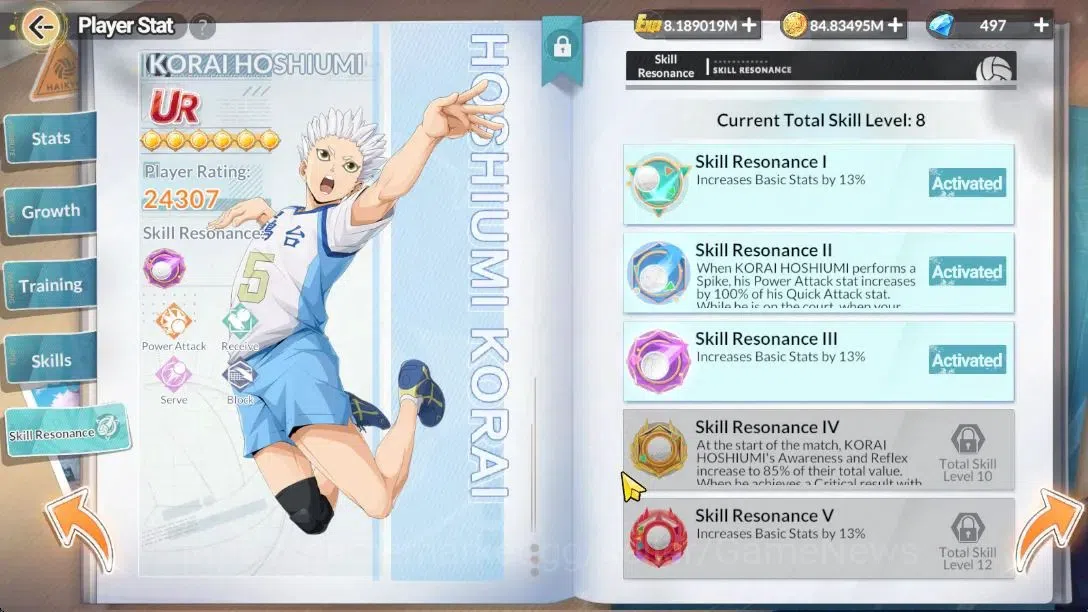 HAIKYU!! FLY HIGH Accounts SEA|Lv60|5SP (Ushijima,Oikawa,Kuroo,Akaashi,Bokuto)+Memo|5UR 3