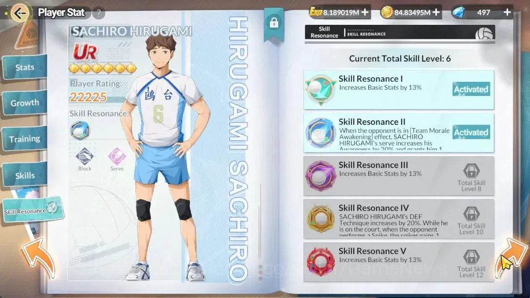 HAIKYU!! FLY HIGH Accounts SEA|Lv60|5SP (Ushijima,Oikawa,Kuroo,Akaashi,Bokuto)+Memo|5UR 4