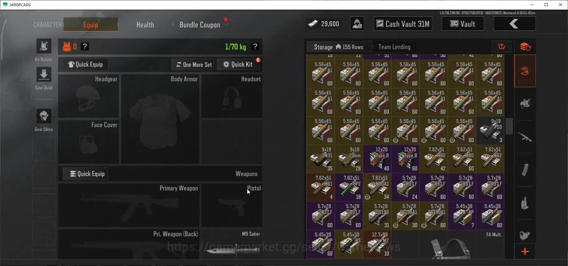Arena Breakout Accounts High Value MOBILE|Lvl 30|SV 41,1M|CV 31M|2 Set Skin|P AKM,B Ak-74N,WP AR-57,PEAK AEK,GM AK-12,Etc|CN 4