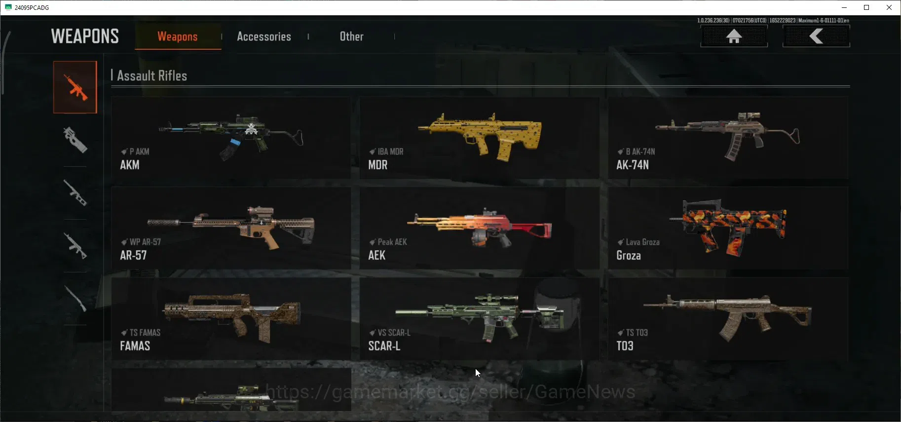 Arena Breakout Accounts High Value MOBILE|Lvl 30|SV 41,1M|CV 31M|2 Set Skin|P AKM,B Ak-74N,WP AR-57,PEAK AEK,GM AK-12,Etc|CN 7