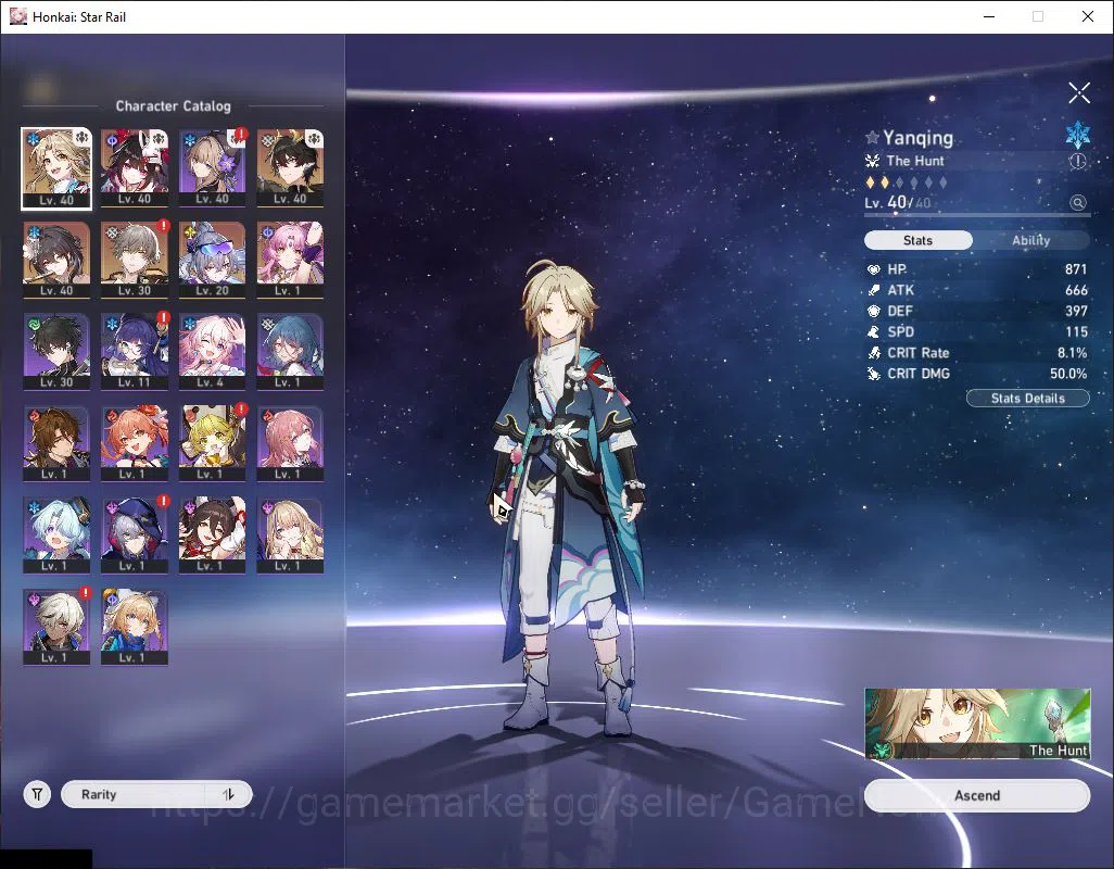 Honkai Star Rail Accounts ASIA|TL 27|3 Limited|Sparkle,Ruan Mei,Dante PT|Jar image 10