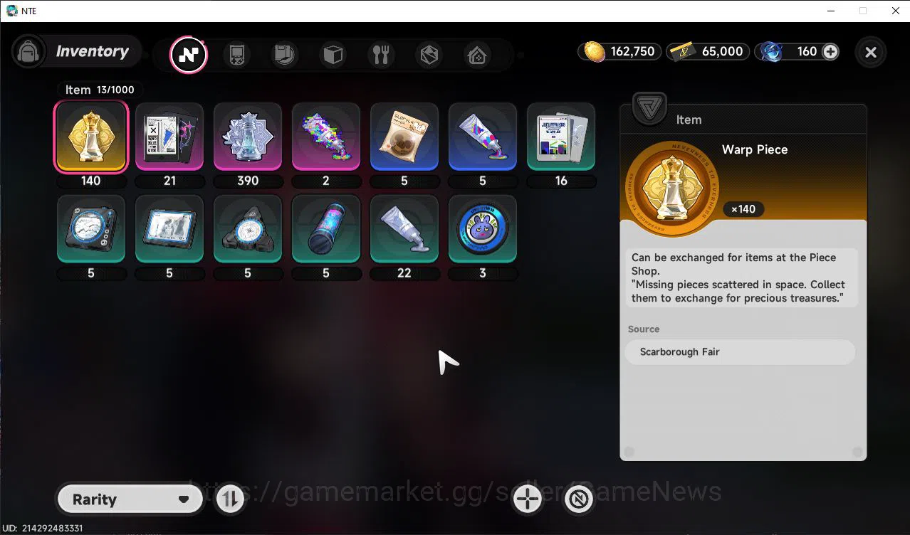 Neverness to Everness Accounts GLOBAL EU |HL 3| 1 SSR Limited Nanally+Car Livery  image 6