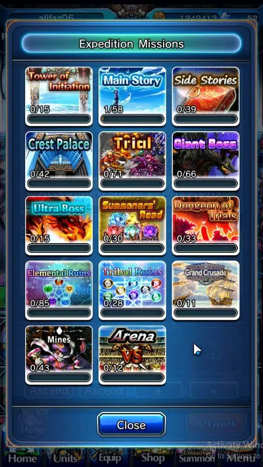 Grand Summoners Accounts Global|Rank 17|Fresh Story|3 Ascend[Choi Jong-InTW image 7