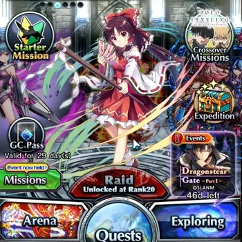 Grand Summoners Starter Global|Rank 17|Fresh Story|3 Ascend[Choi Jong-InTW image 1