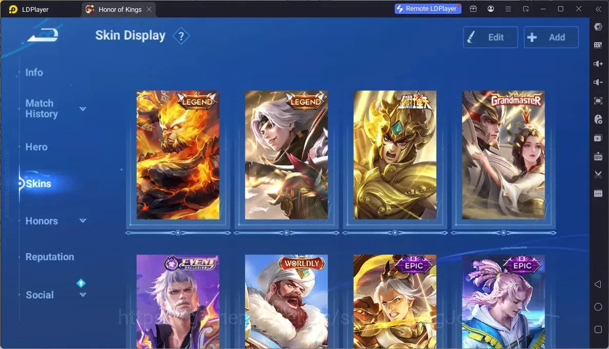 Honor of Kings Accounts Global | 112H 95S | 2 LEGEND (Wukong, Yao)| Saint image 3