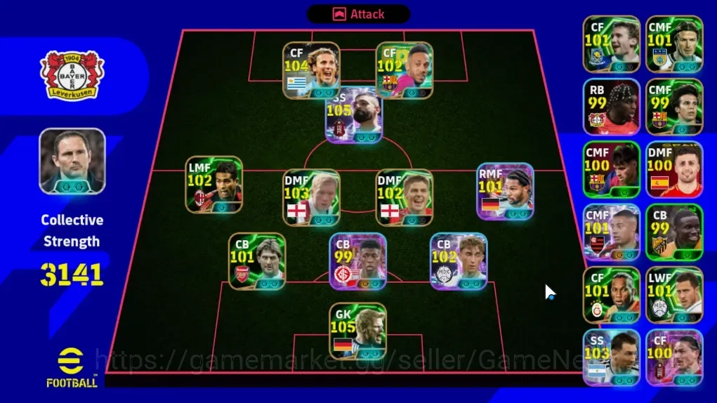 eFootball Accounts Legends & Iconic Players Android|14 Epic Oliver Kahn,Diego Forlan,Paul Scholes,Steven 1