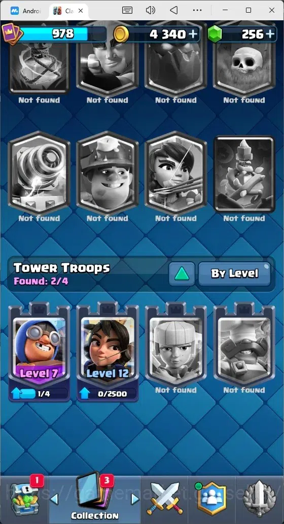 Clash Royale Accounts Mobile |Trophy 8592|9 EVO Cards|1 Hero Card|256 Ge image 13